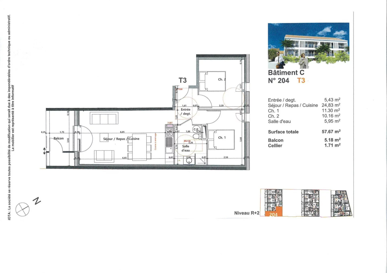 Image_, Appartement, Saujon, ref :85980635